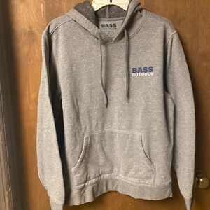 Men’s Bass Outdoor unisex hoodie NWOT size lg